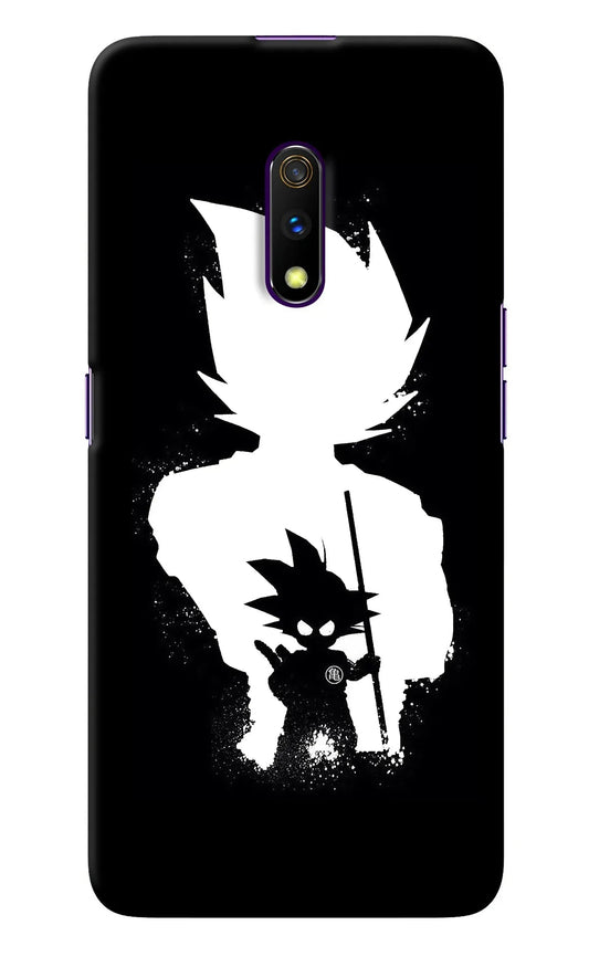 Goku Shadow Realme X Back Cover