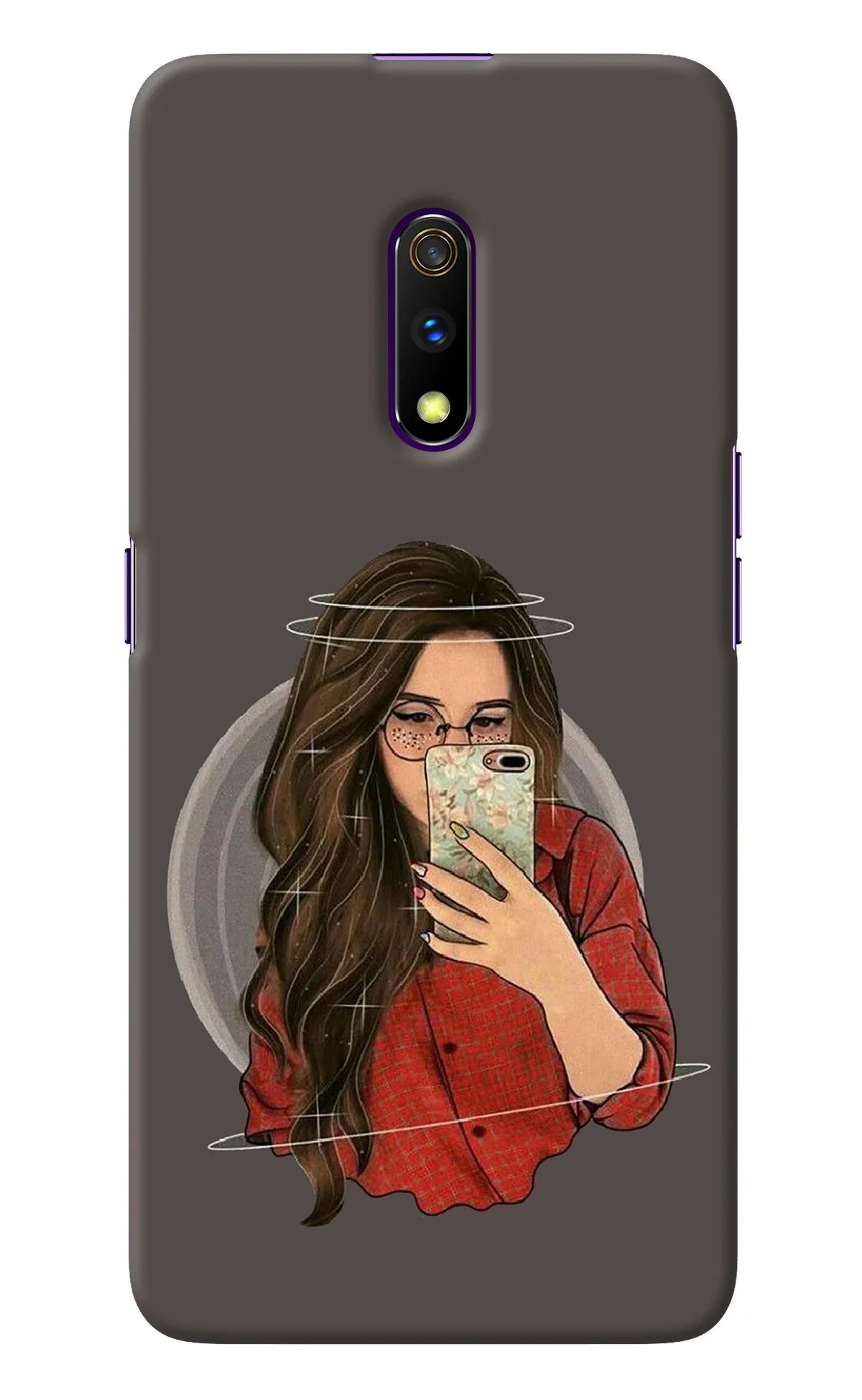 Selfie Queen Realme X Back Cover