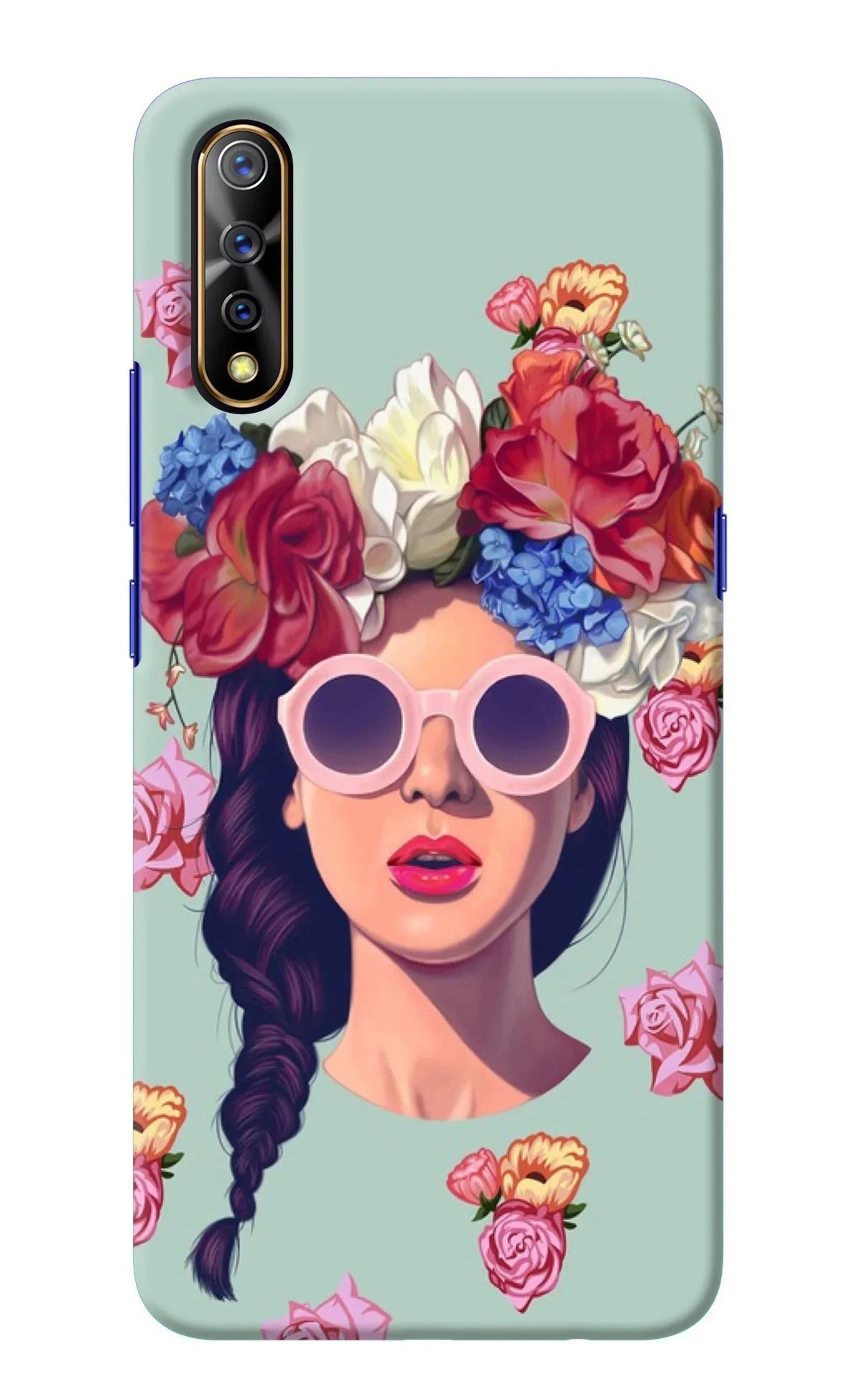 Pretty Girl Vivo S1/Z1x Back Cover