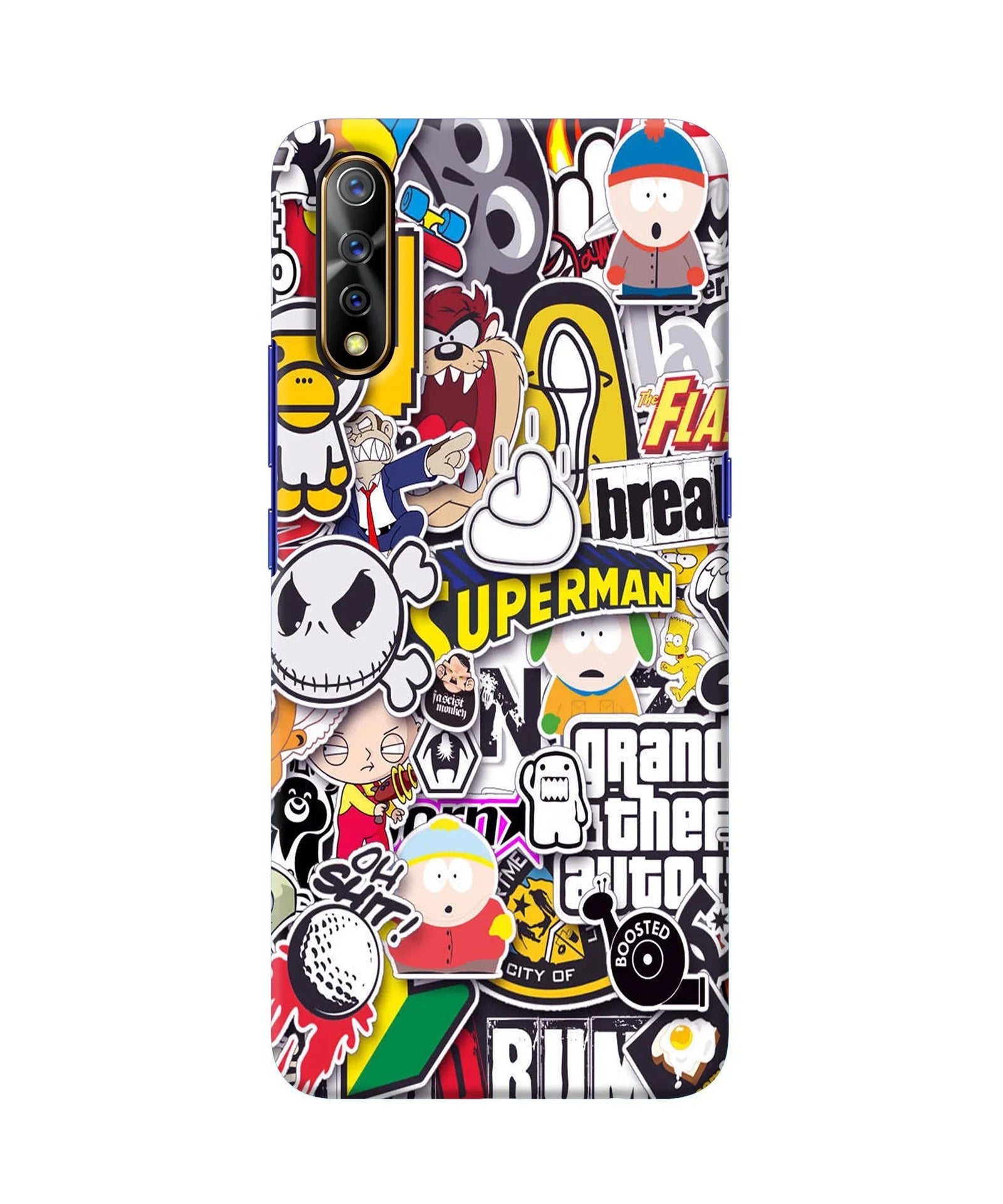 Sticker Bomb Vivo S1/Z1x Back Cover