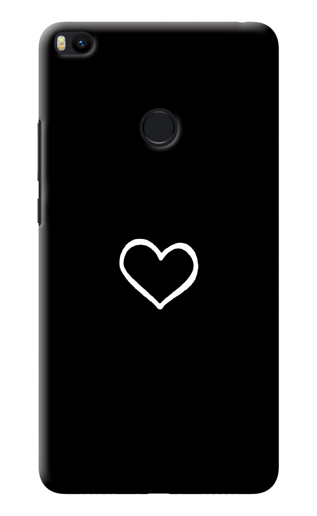 Heart Mi Max 2 Back Cover
