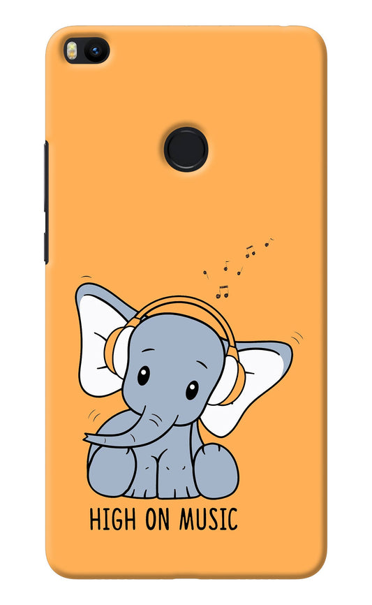 High On Music Mi Max 2 Back Cover