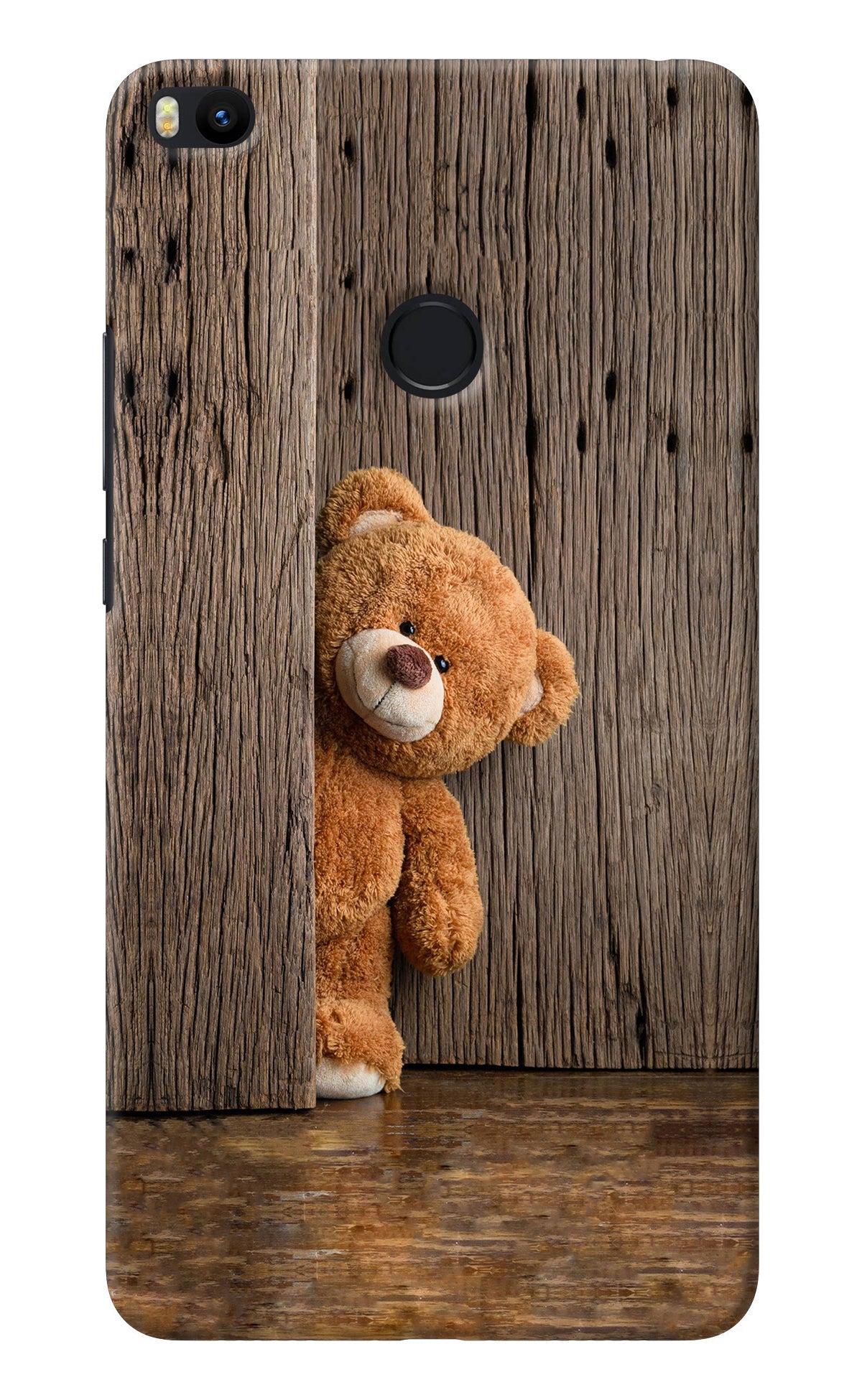 Teddy Wooden Mi Max 2 Back Cover