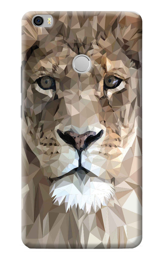 Lion Art Mi Max Back Cover