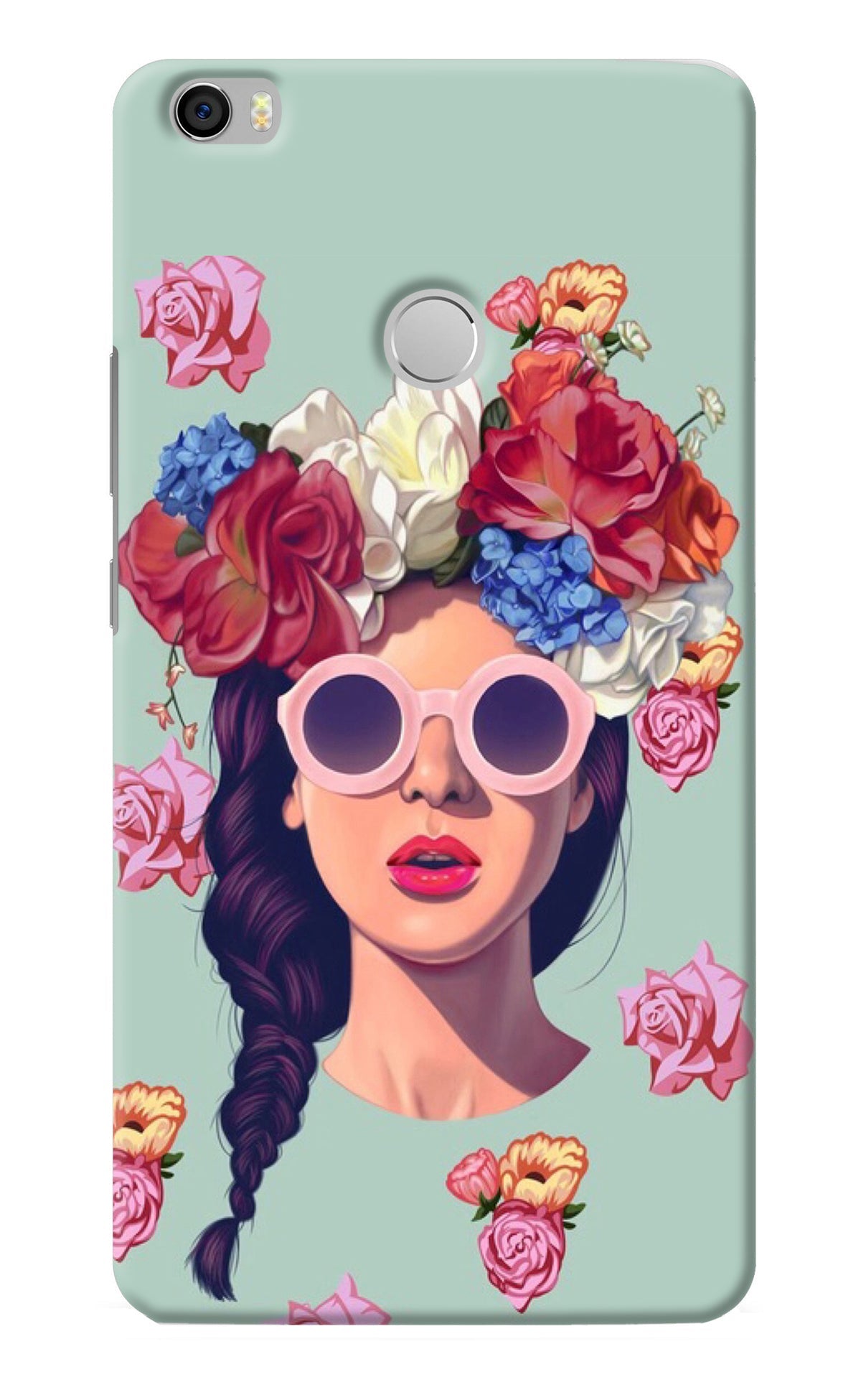 Pretty Girl Mi Max Back Cover