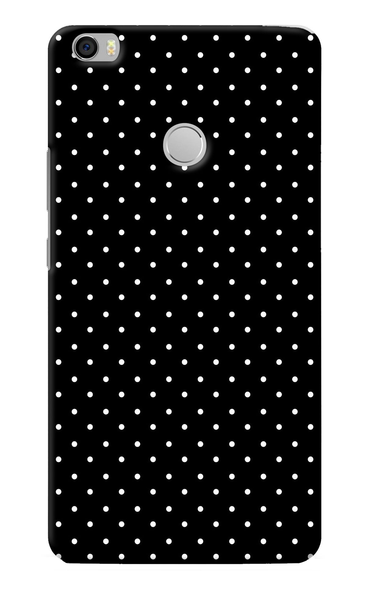 White Dots Mi Max Back Cover