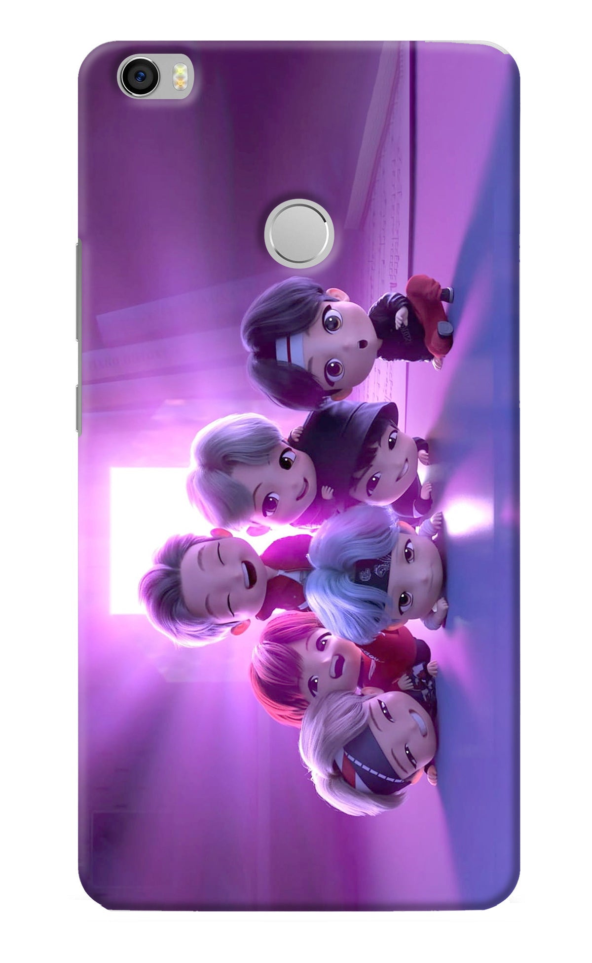 BTS Chibi Mi Max Back Cover