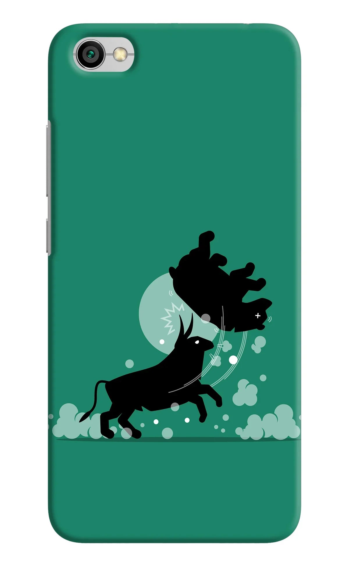 Bull Conqueror Redmi Y1 Lite Back Cover