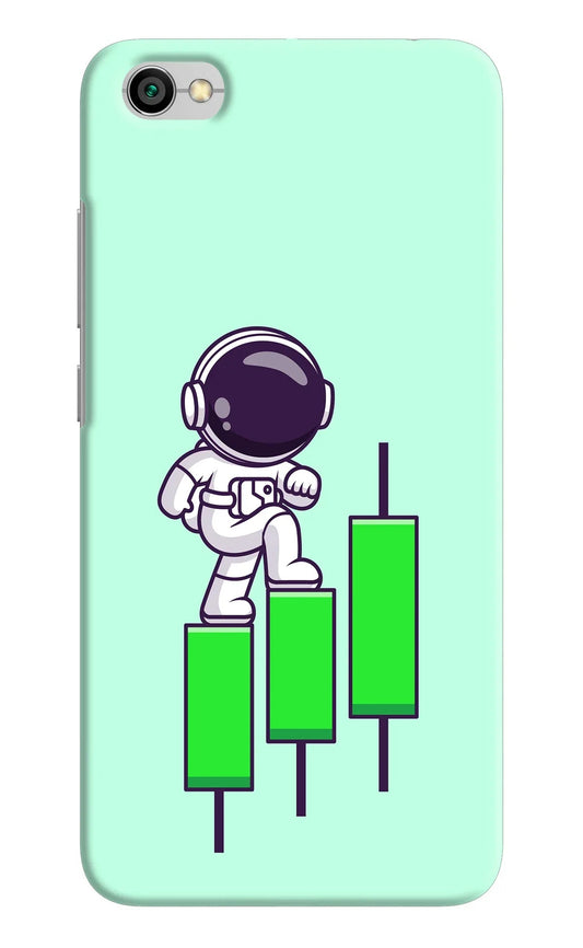 Astronaut Trader Redmi Y1 Lite Back Cover