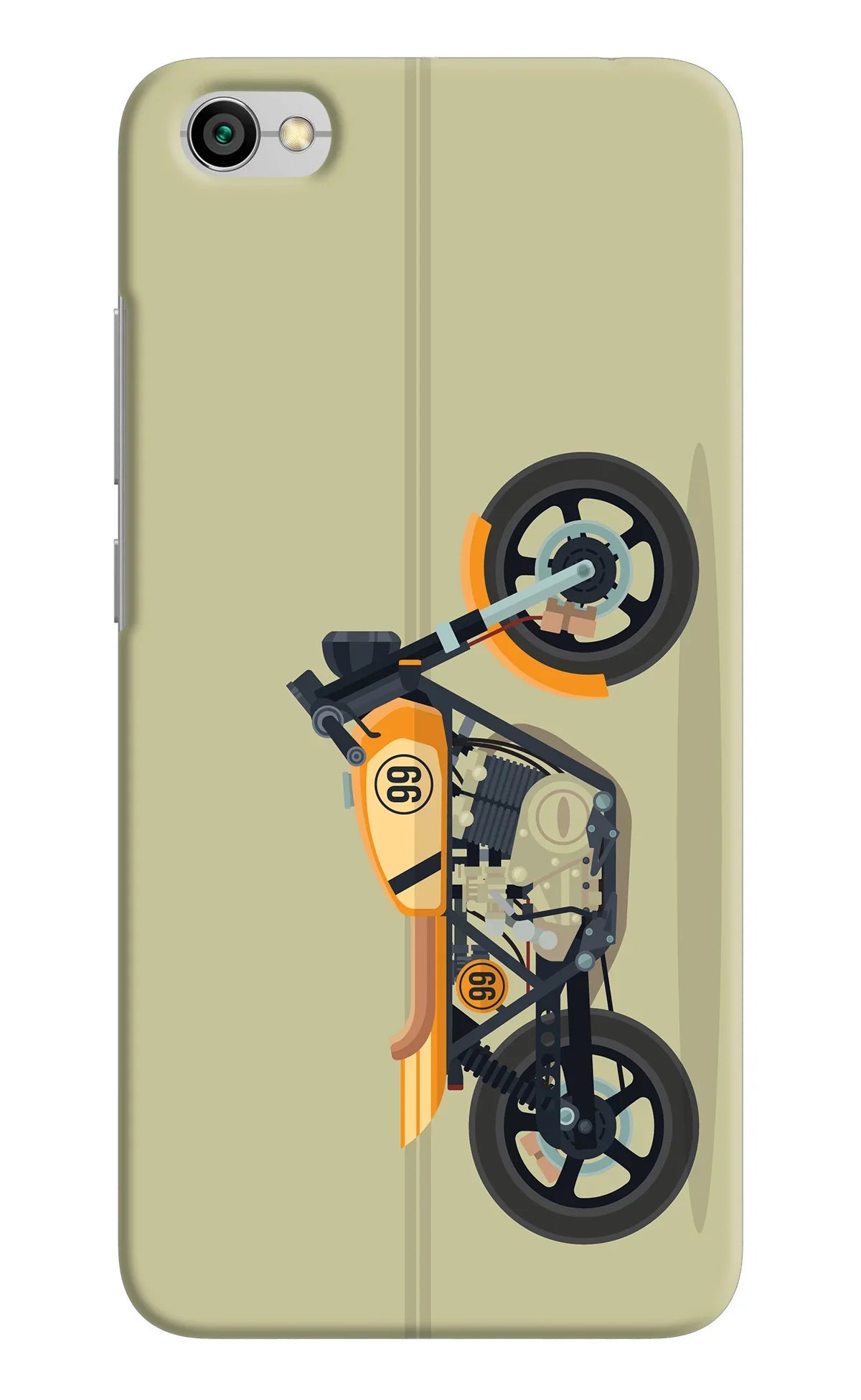 Vertical Speedster Redmi Y1 Lite Back Cover