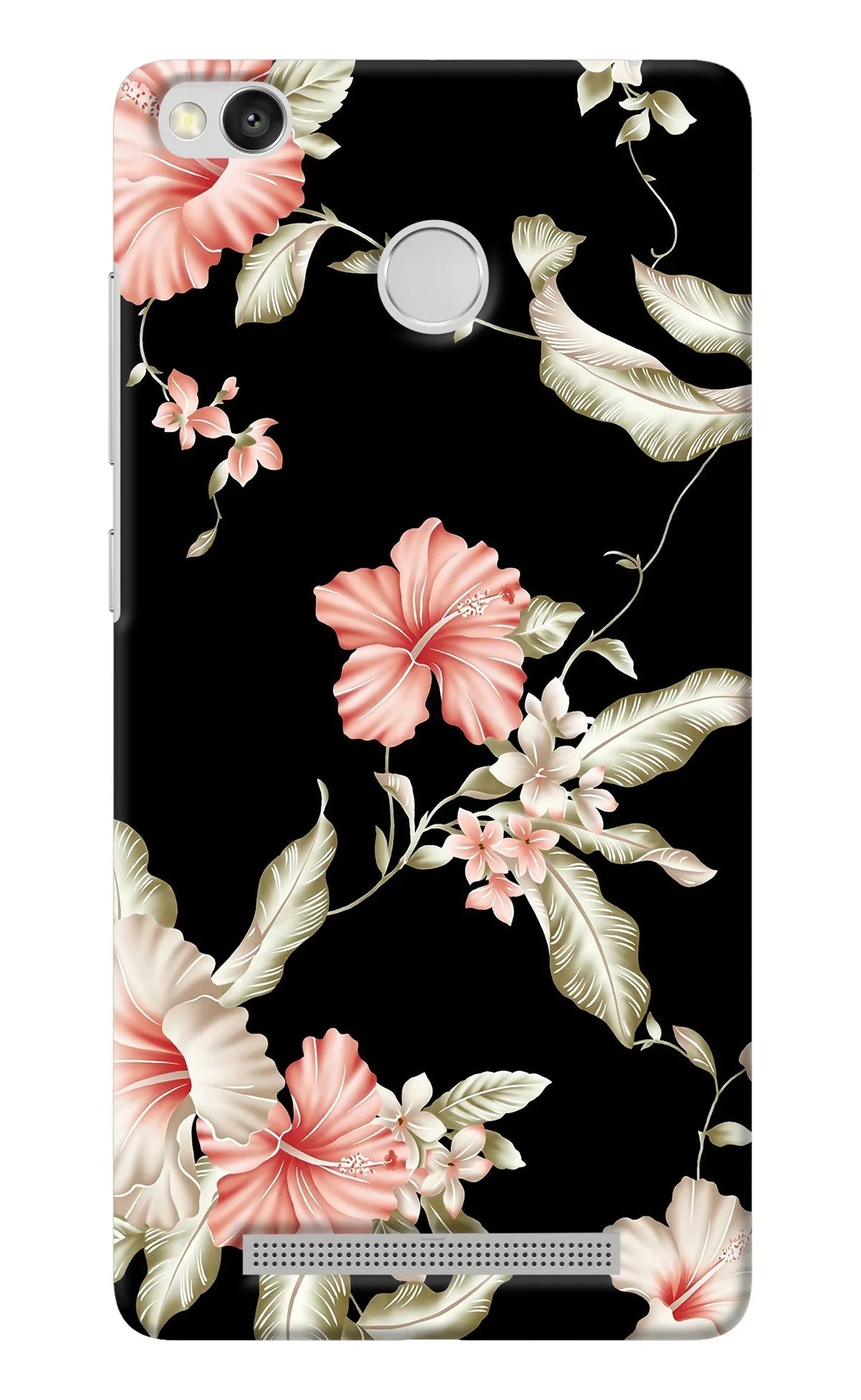 Flowers Redmi 3S Prime Back Cover