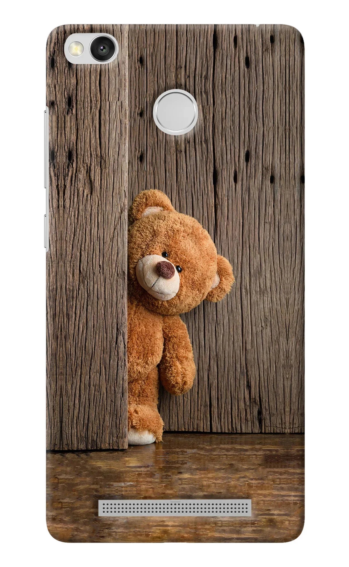 Teddy Wooden Redmi 3S Prime Back Cover