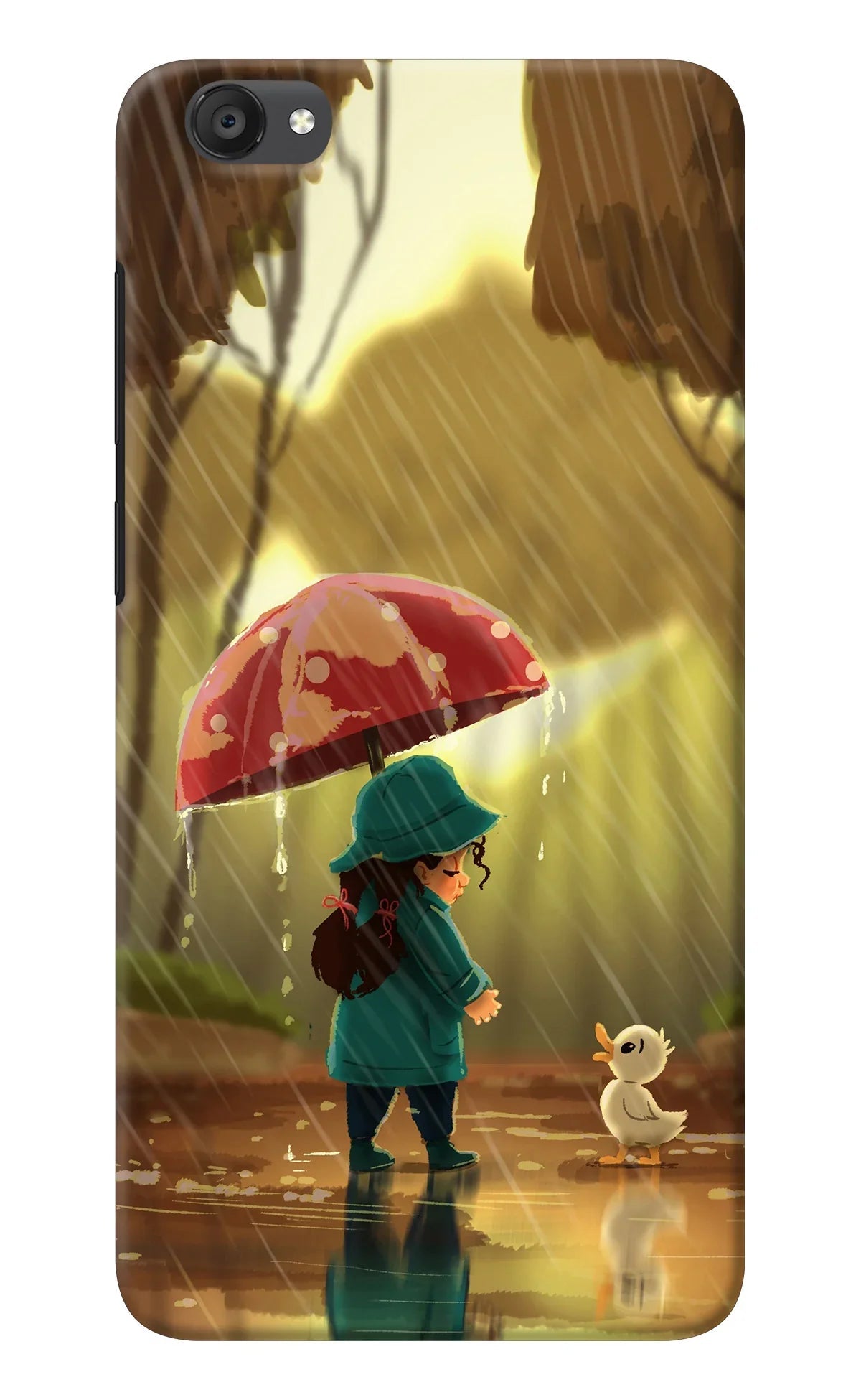 Rainy Day Vivo Y55s Back Cover