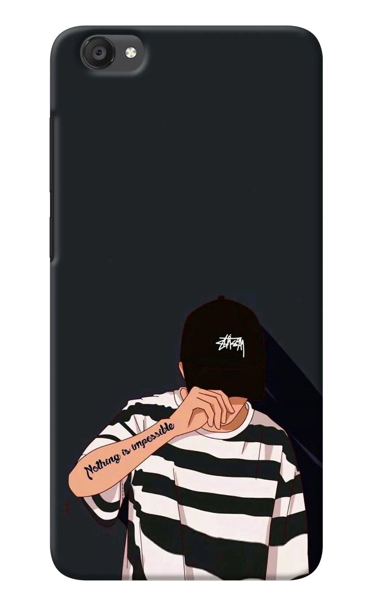 Aesthetic Boy Vivo Y55s Back Cover