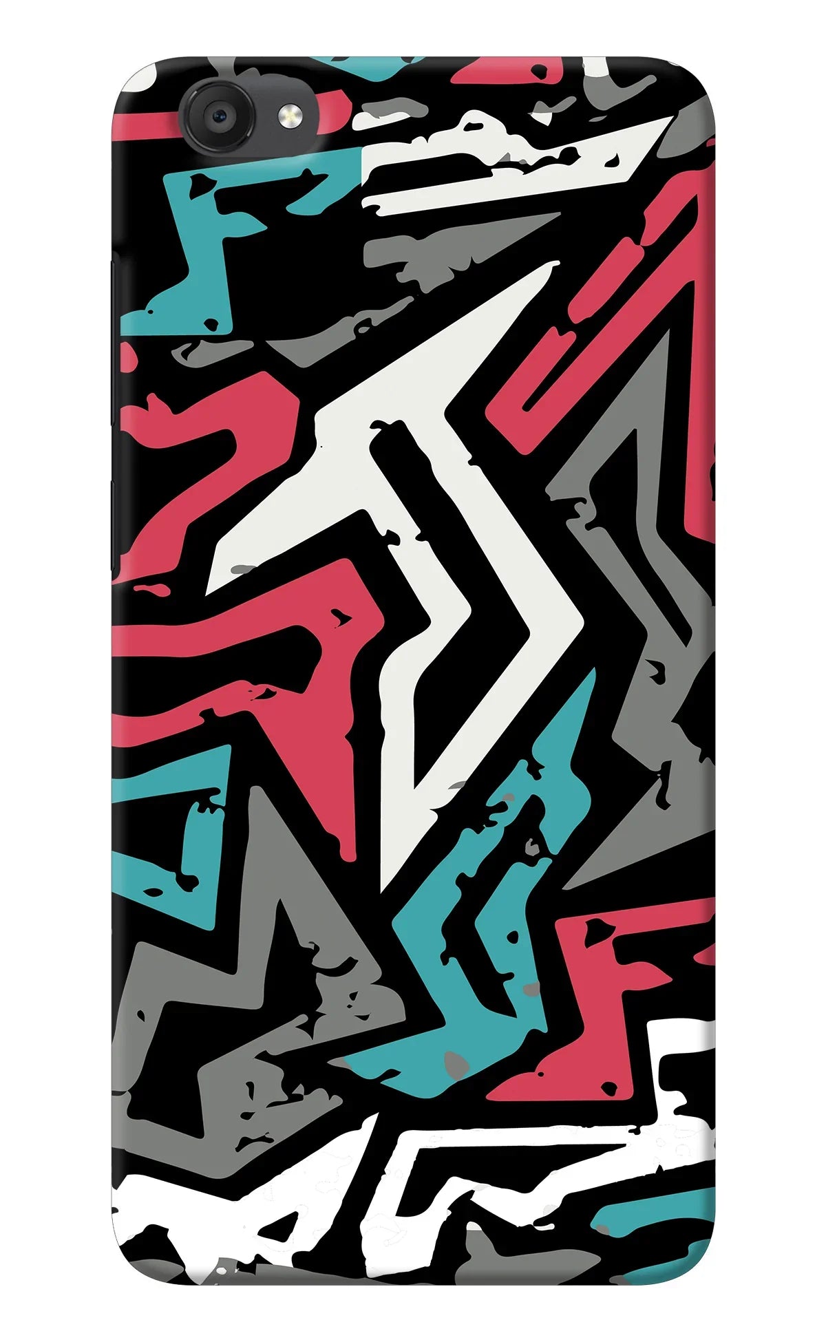 Geometric Graffiti Vivo Y55s Back Cover
