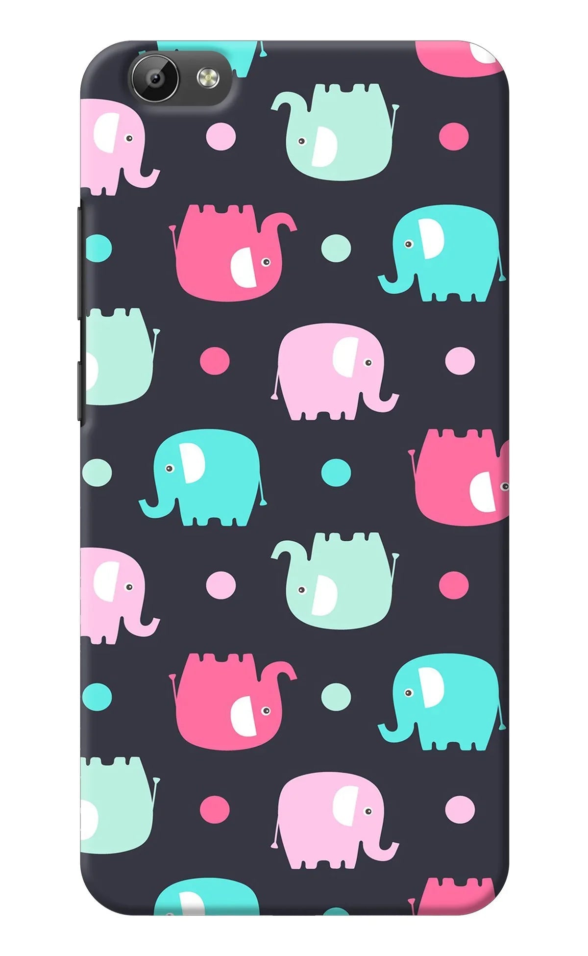 Elephants Vivo Y66 Back Cover