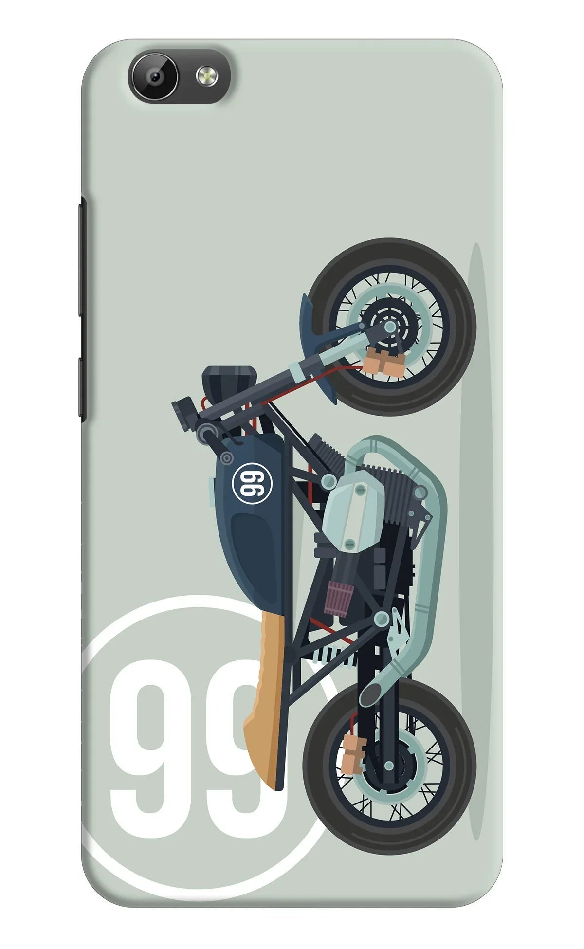 Classic Cafe Racer 99 Vivo Y66 Back Cover