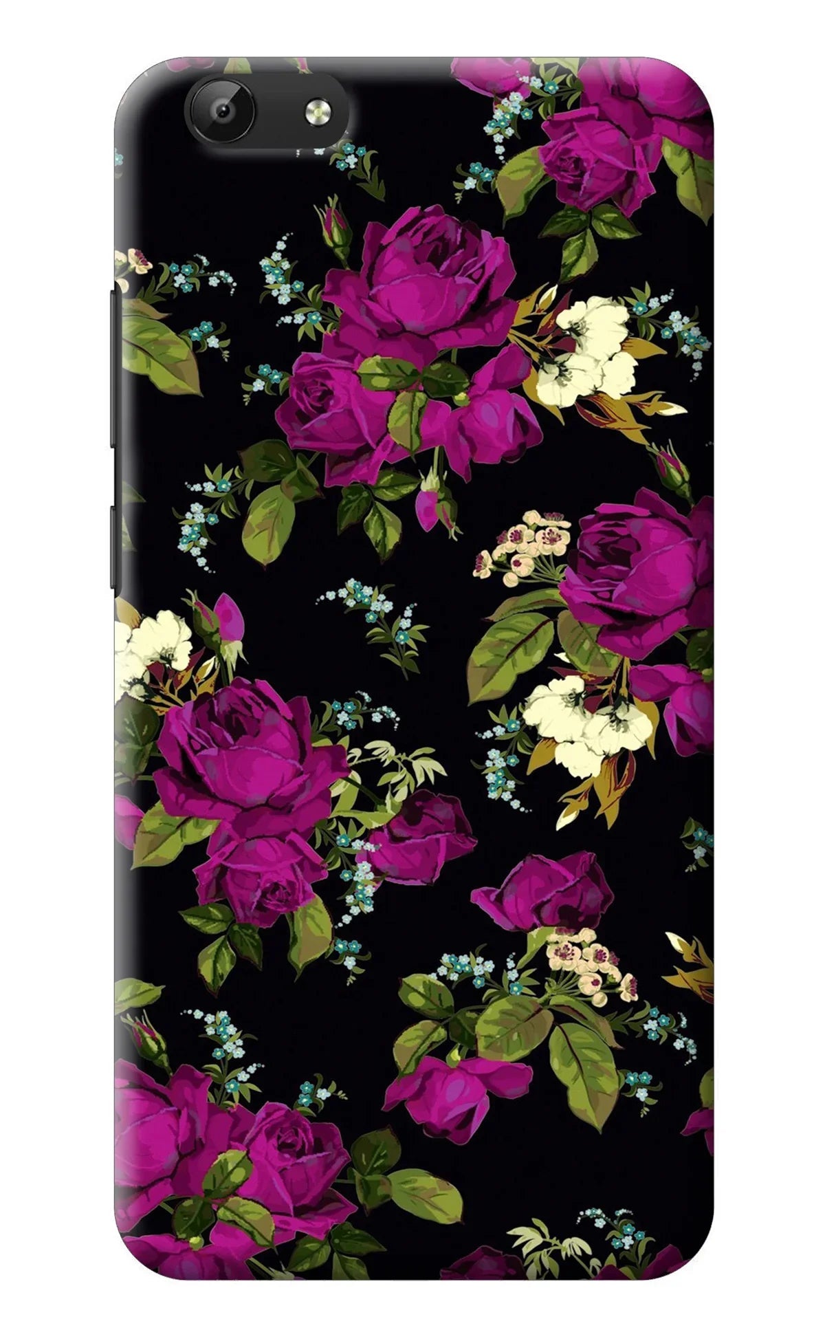 Flowers Vivo Y69 Back Cover