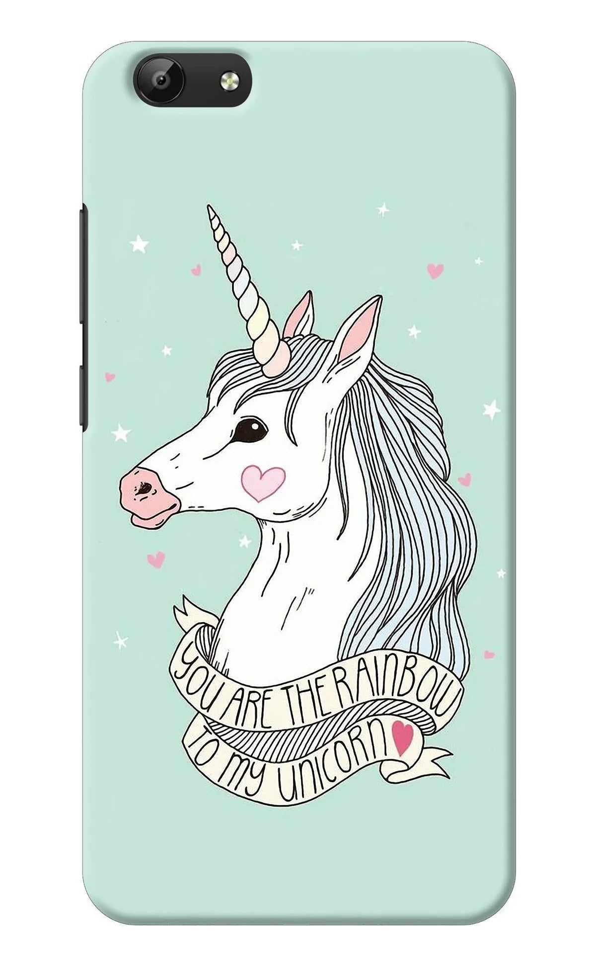 Unicorn Wallpaper Vivo Y69 Back Cover