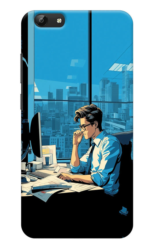 Focused Hustler (AI Generated) Vivo Y69 Back Cover