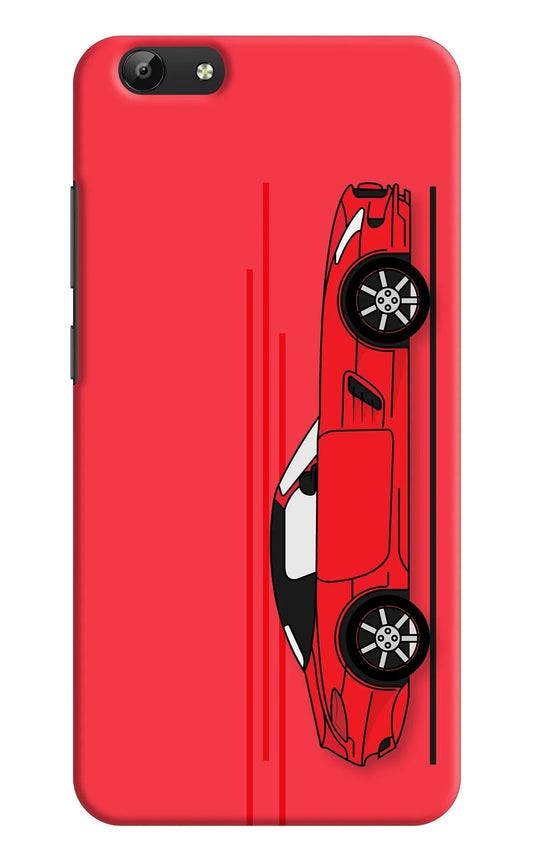 Red Velocity Vivo Y69 Back Cover