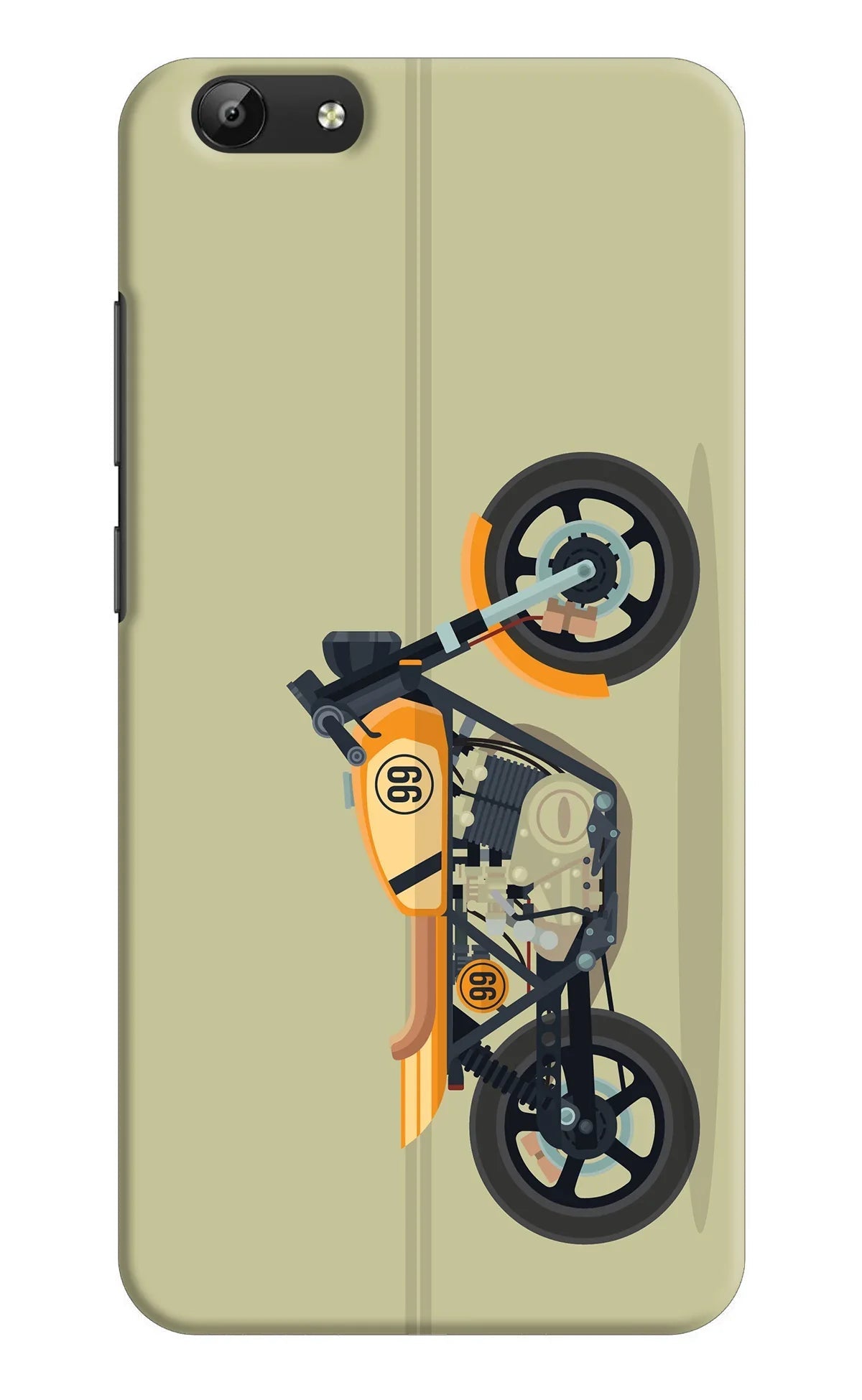 Vertical Speedster Vivo Y69 Back Cover