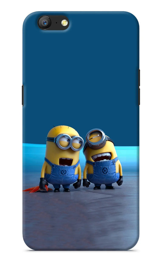 Minion Laughing Oppo A57 Back Cover