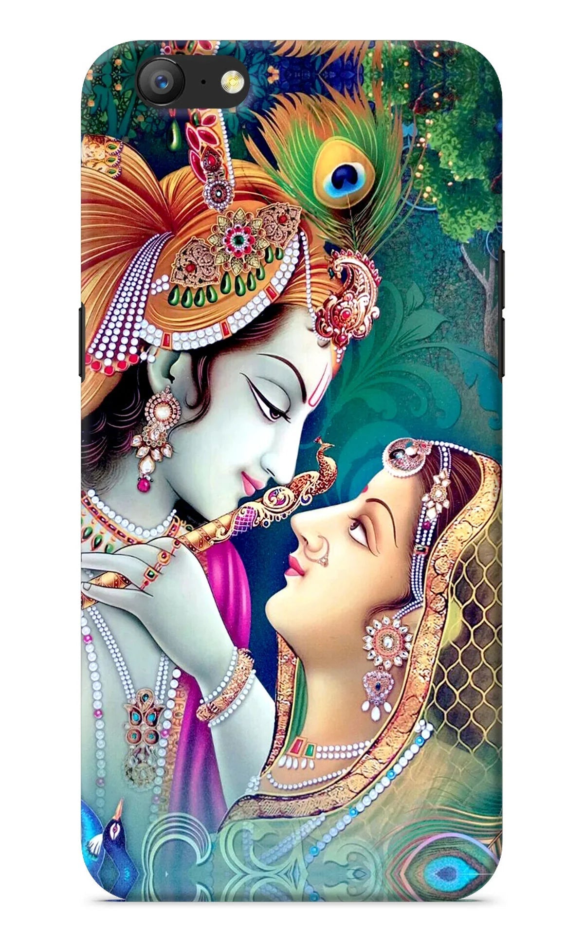 Lord Radha Krishna Oppo A57 Back Cover