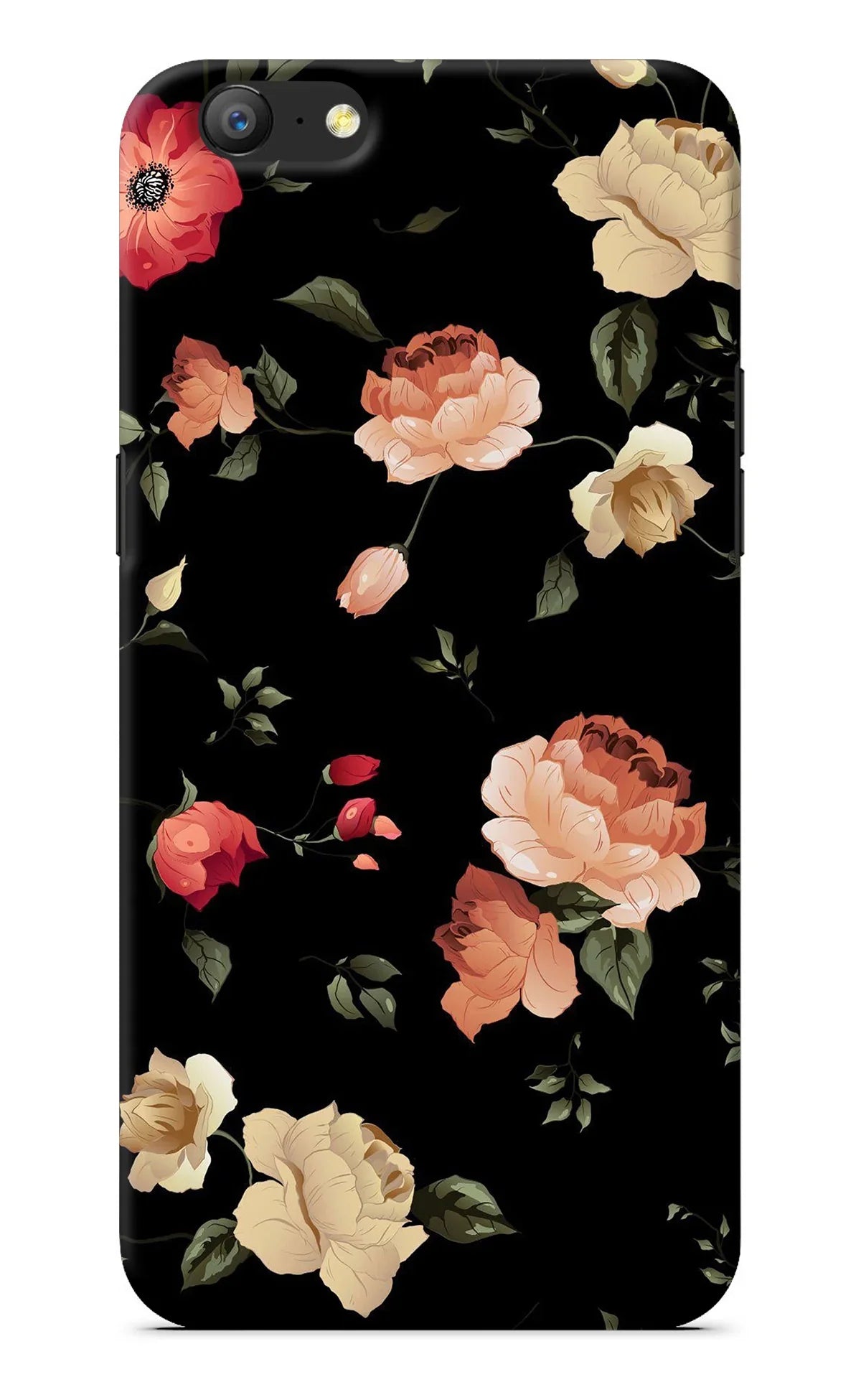 Flowers Oppo A57 Back Cover
