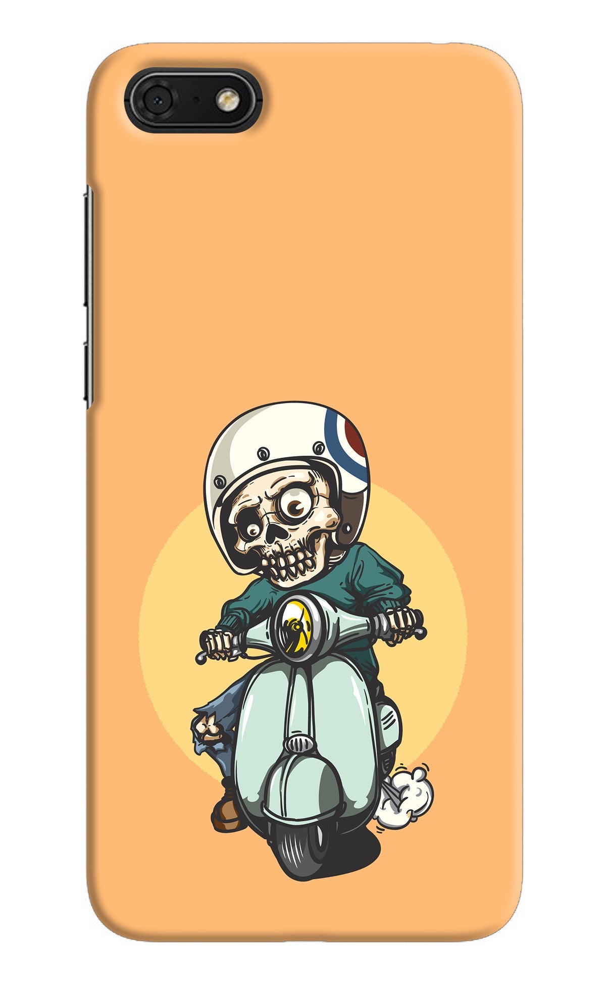 Undead Biker Honor 7S Back Cover