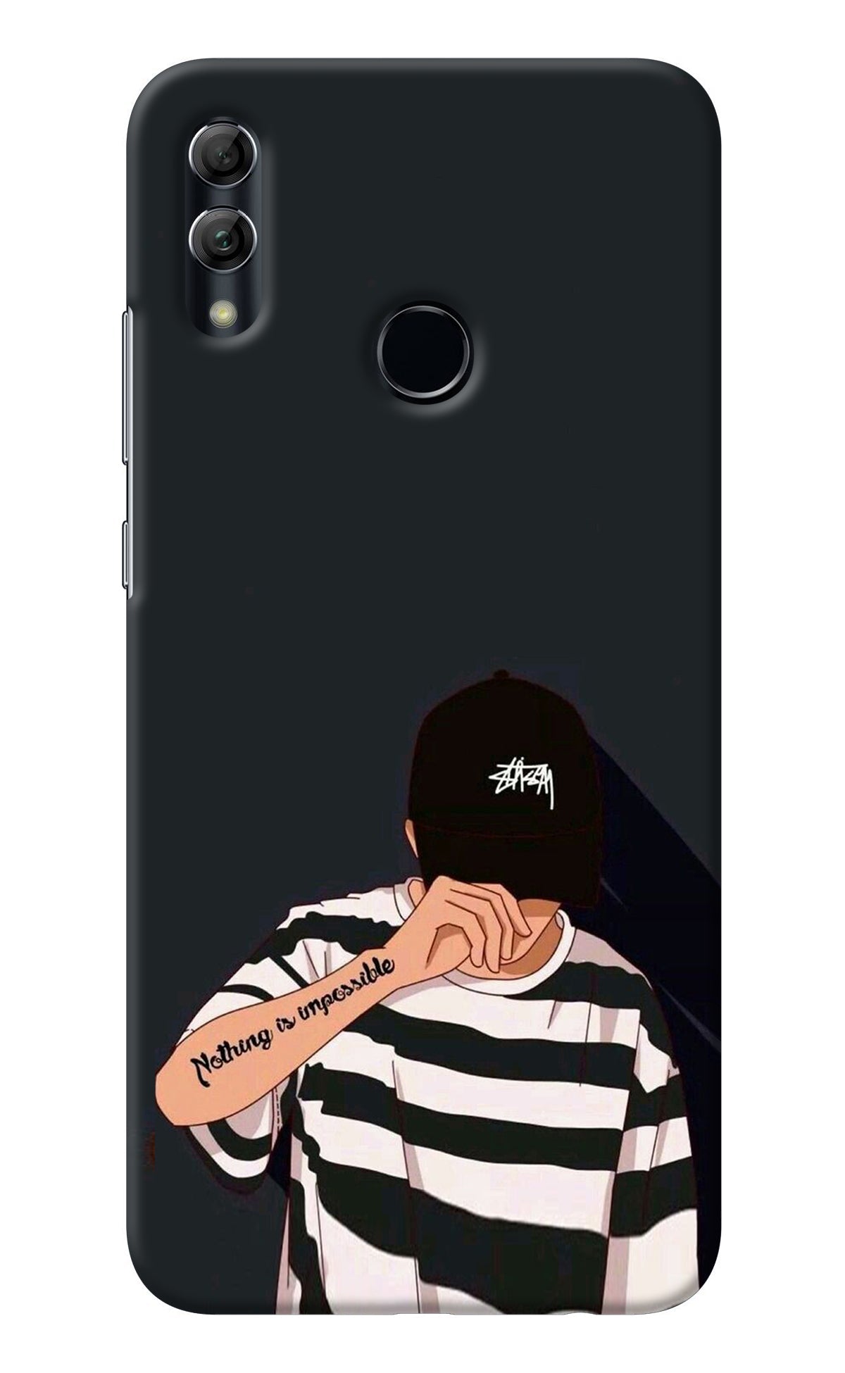 Aesthetic Boy Honor 10 Lite Back Cover