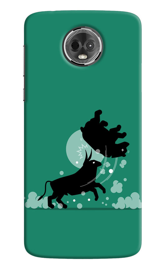 Bull Conqueror Moto E5 Plus Back Cover