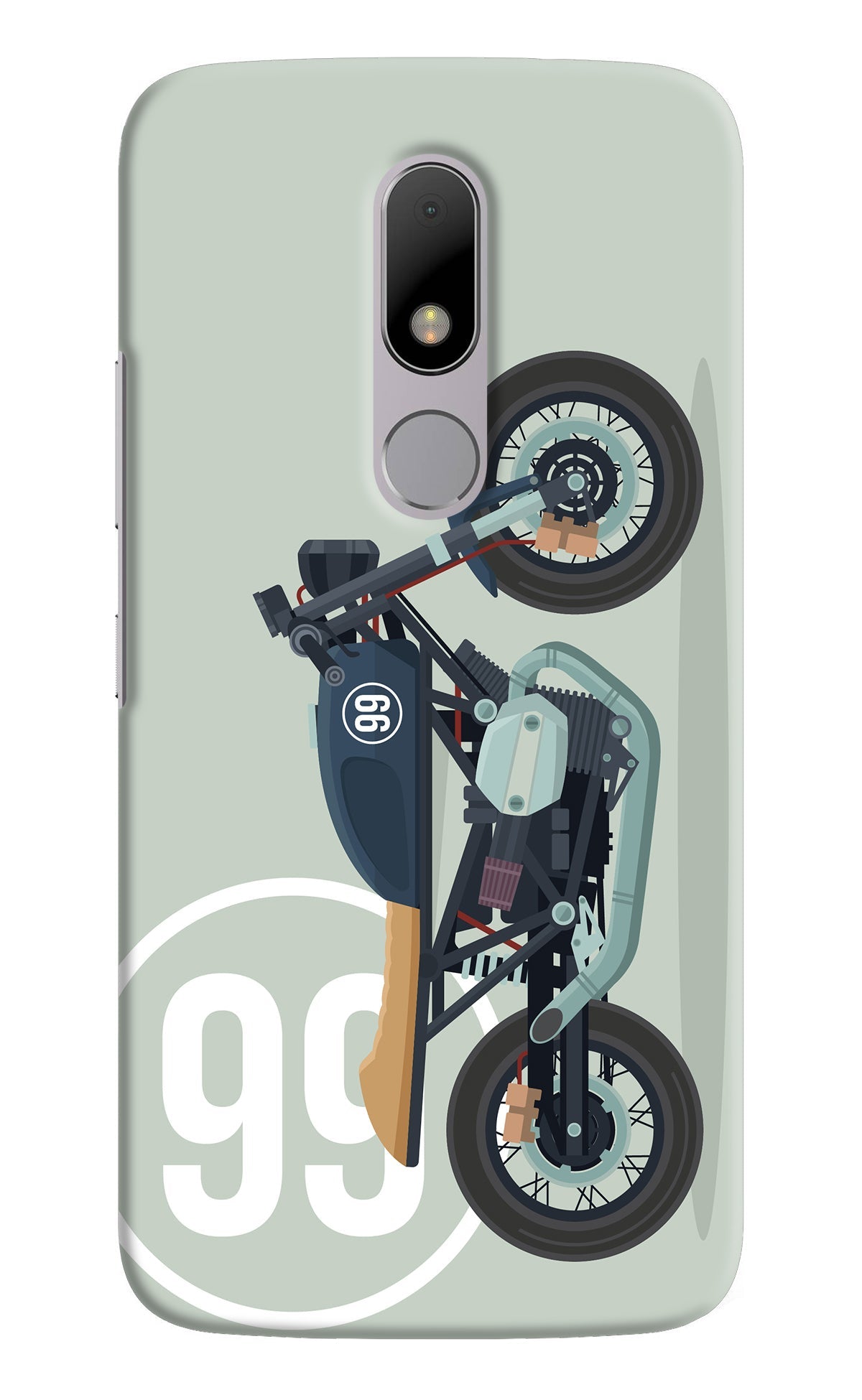 Classic Cafe Racer 99 Moto M Back Cover
