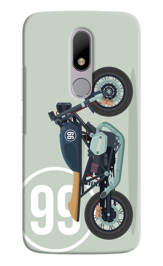 Classic Cafe Racer 99 Moto M Back Cover