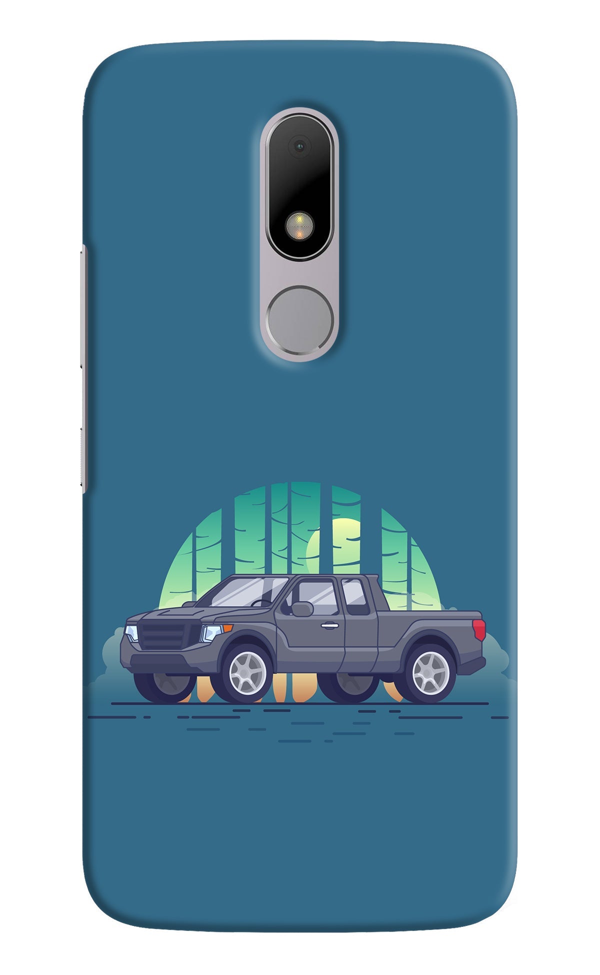 Retro Garage Vibe Moto M Back Cover