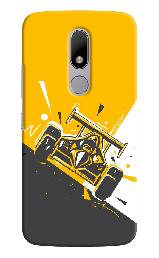 Track King Moto M Back Cover