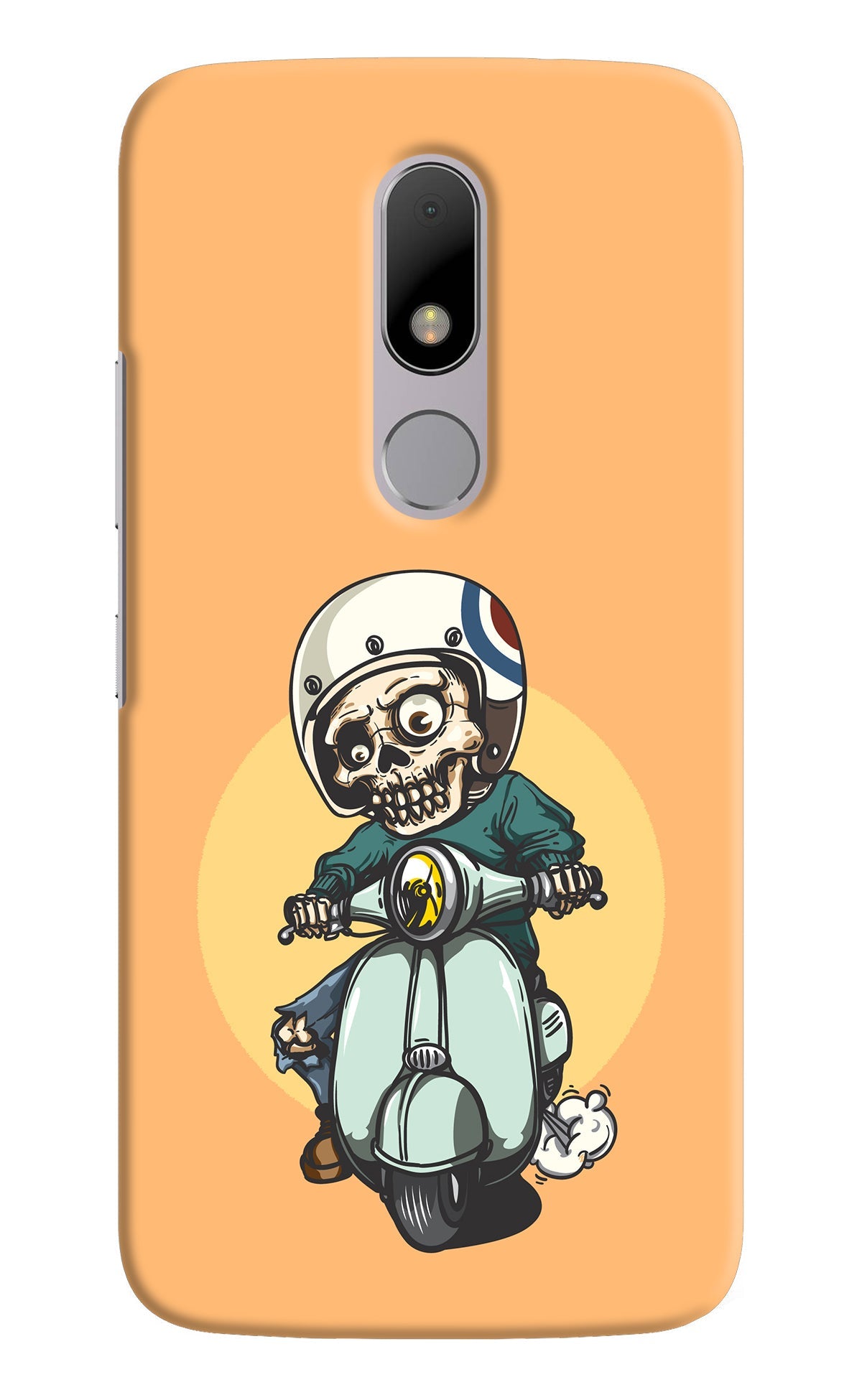 Undead Biker Moto M Back Cover