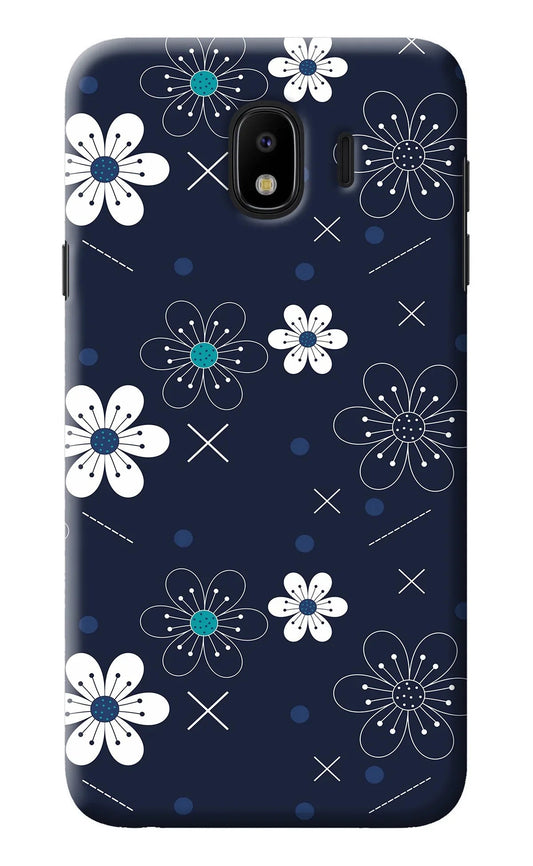 Flowers Samsung J4 Back Cover