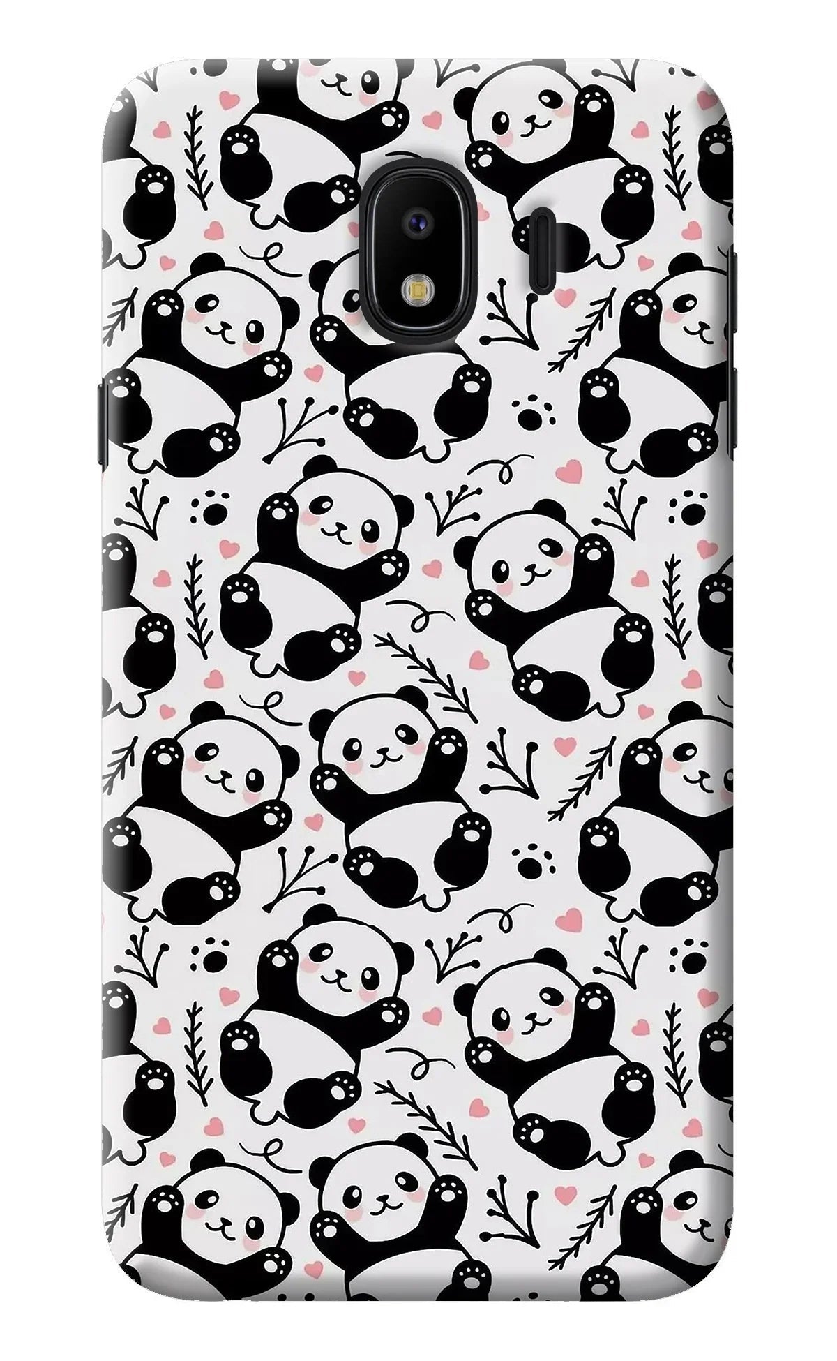 Cute Panda Samsung J4 Back Cover