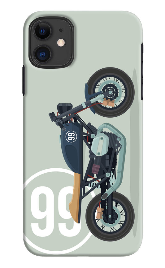 Classic Cafe Racer 99 iPhone 11 Back Cover