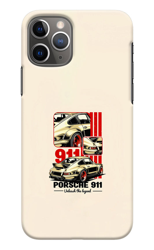 Classic Porsche 911 iPhone 11 Pro Max Back Cover