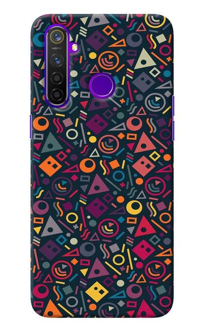 Geometric Abstract Realme 5 Pro Back Cover