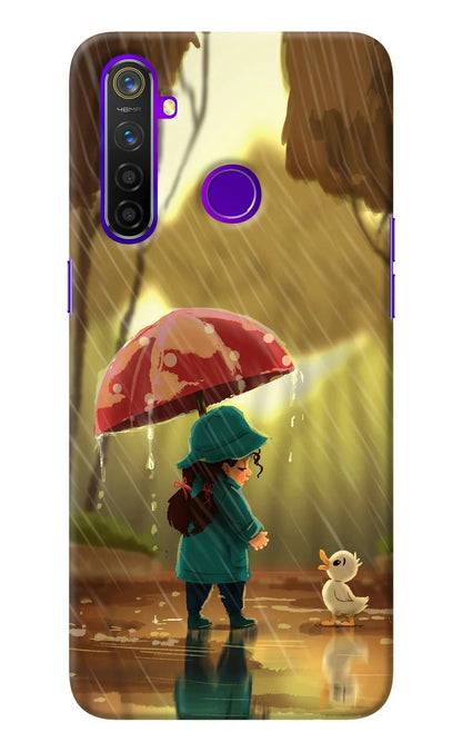 Rainy Day Realme 5 Pro Back Cover