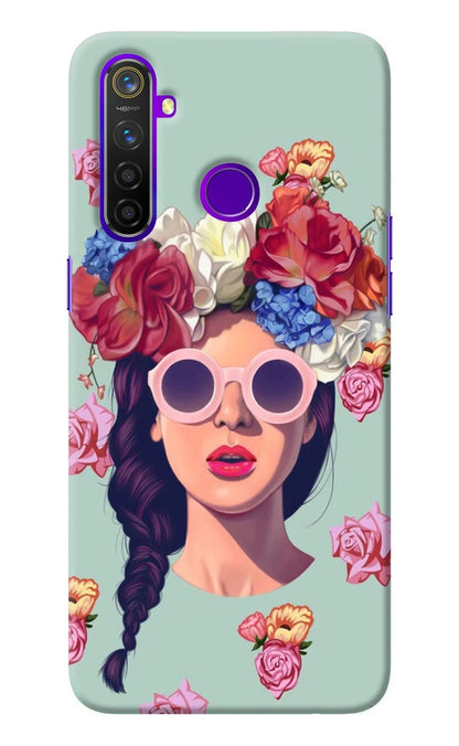 Pretty Girl Realme 5 Pro Back Cover