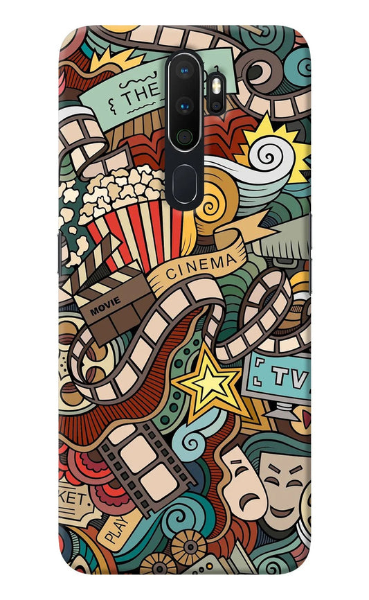 Cinema Abstract Oppo A5 2020/A9 2020 Back Cover