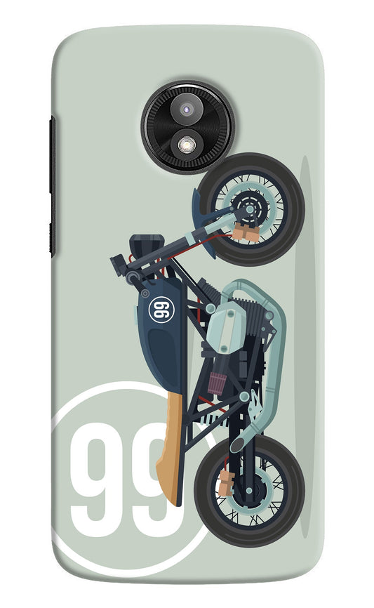 Classic Cafe Racer 99 Moto E5 Play Back Cover