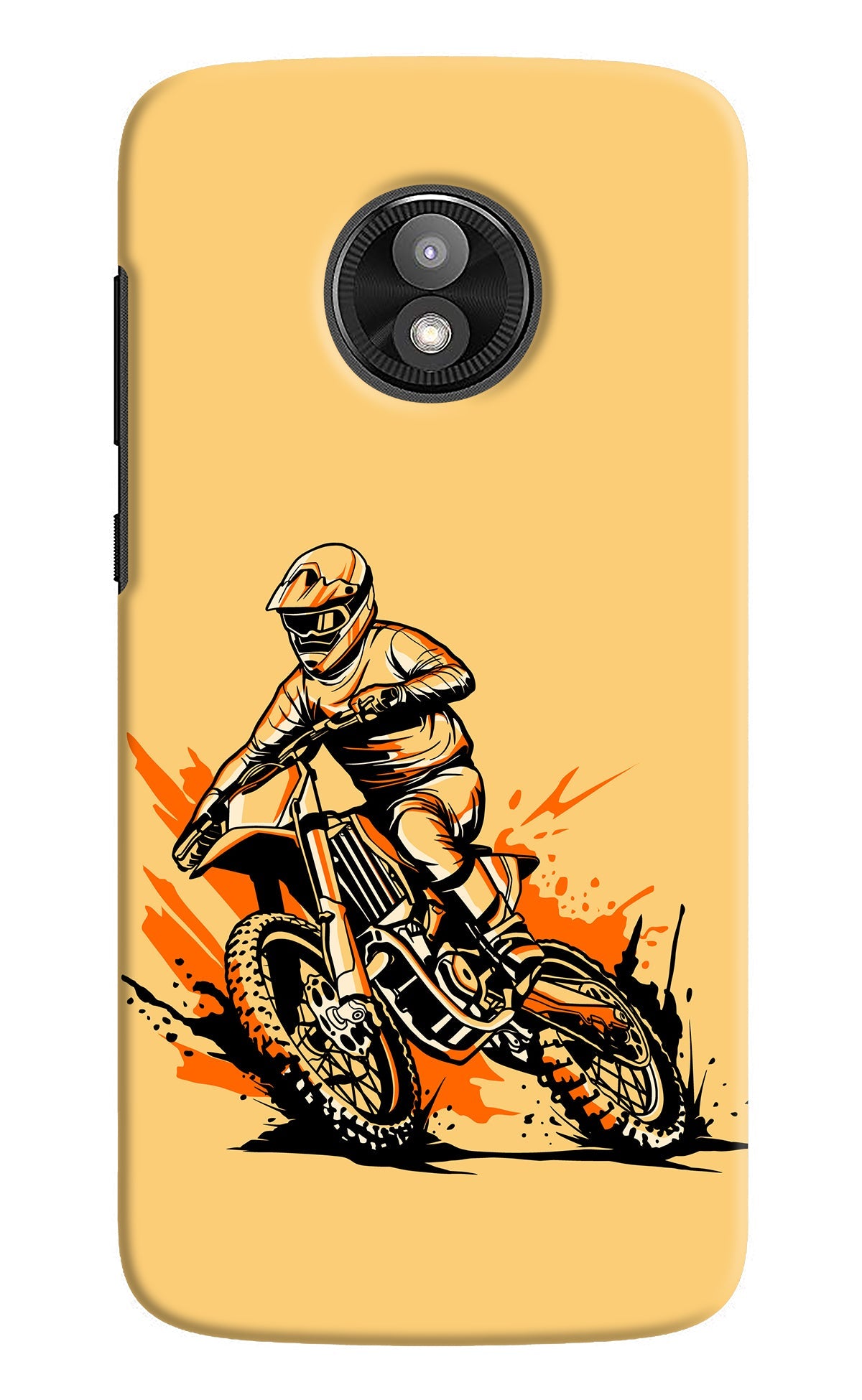 Off-Road Fury Moto E5 Play Back Cover