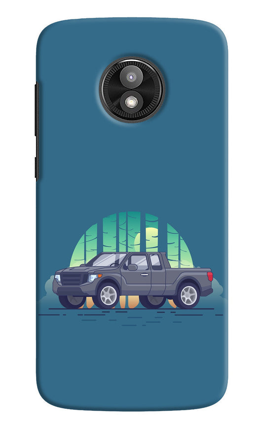 Retro Garage Vibe Moto E5 Play Back Cover