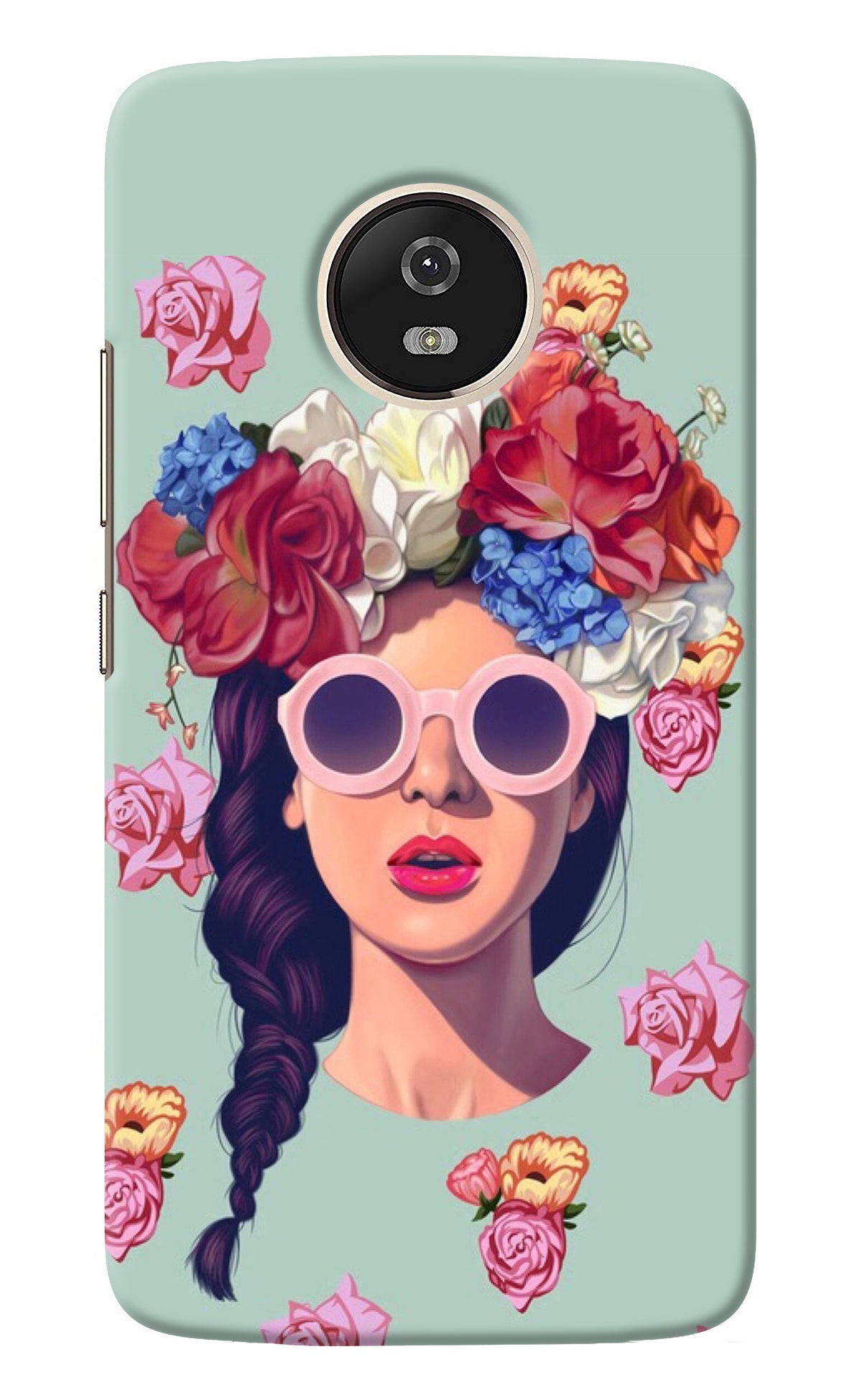Pretty Girl Moto G5 Back Cover