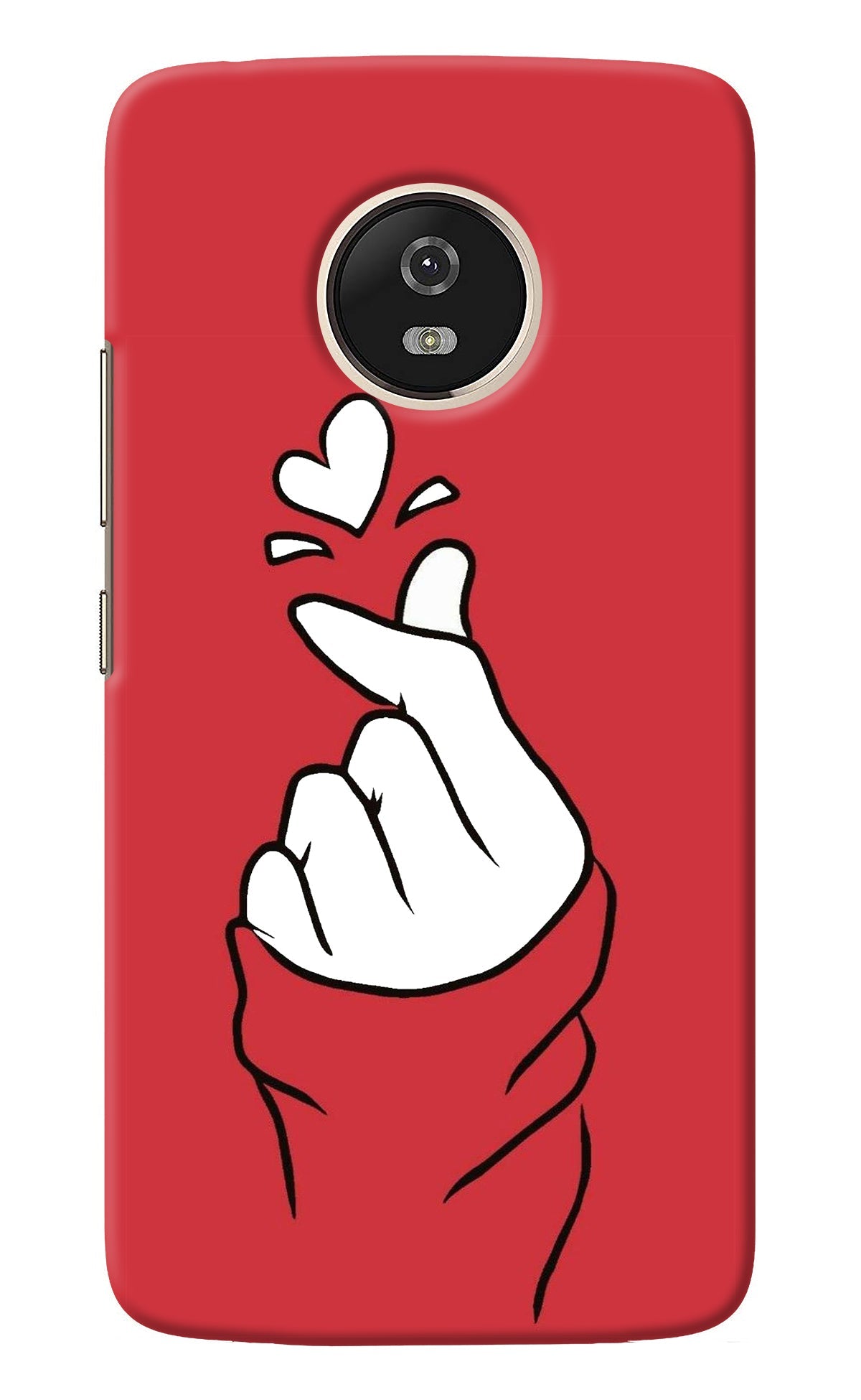 Korean Love Sign Moto G5 Back Cover